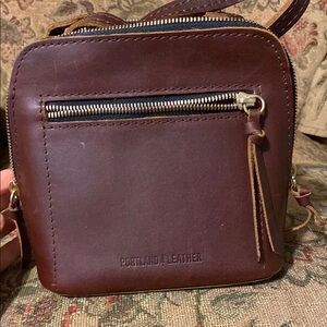 Portland Leather Dark Brown Belt Bag